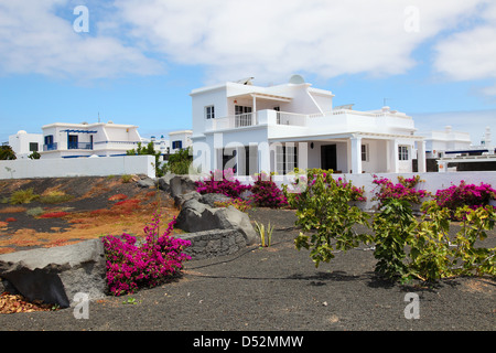 Holiday Resort in Playa Blanca, Lanzarote, Kanarische Inseln, Spanien. Stockfoto