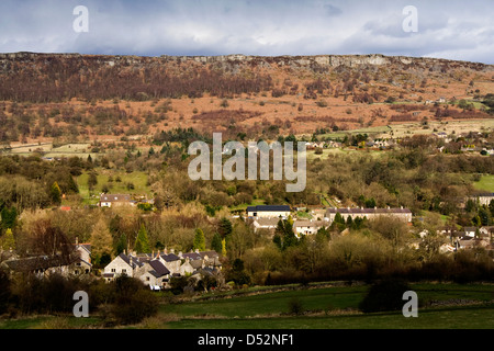 Gritstone Rand Derbyshire Stockfoto