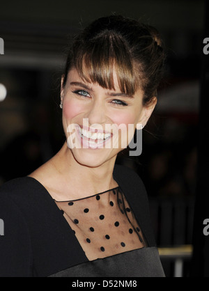 AMANDA PEET U.S. Schauspielerin im Februar 2013. Foto Jeffrey Mayer Stockfoto