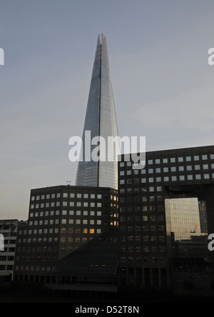 Die Scherbe betrachtet aus London Bridge London England Stockfoto