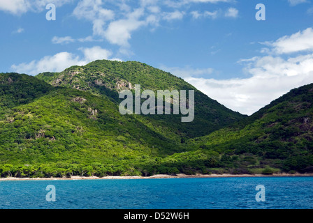 Süd-Ost-Küste, Antigua, West Indies, Karibik, Mittelamerika Stockfoto