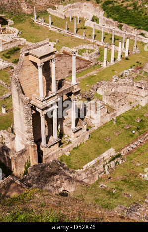 römische Theater in Volterra, Toskana Stockfoto