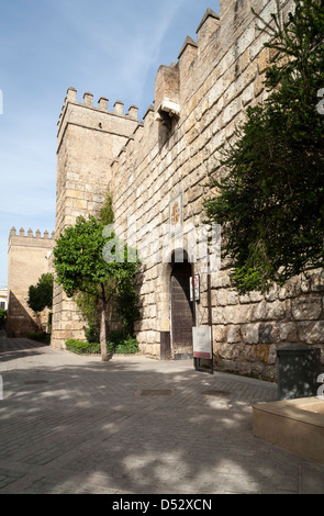 Alcazar, Sevilla, maurischen Palast, Reales Alcazares, Spanien Stockfoto