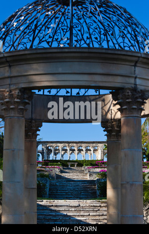 New Providence Island, Nassau, Paradise Island, Bahamas, Versailles Gärten Stockfoto