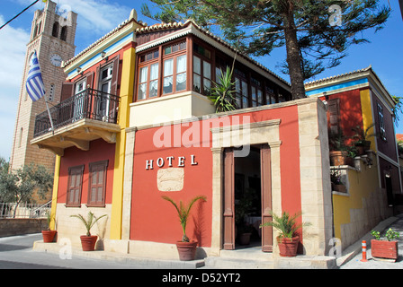 Aeginitiko Archontiko Hotel auf der Insel Aegina, Griechenland Stockfoto