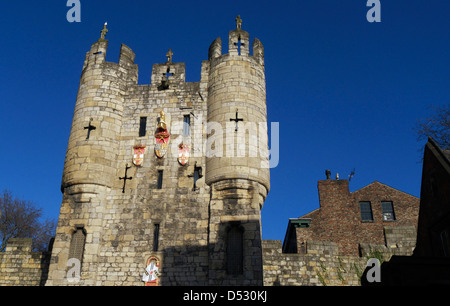 Micklegate Bar, York, England Stockfoto