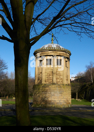 Huskisson-Denkmal in St James Gärten Liverpool UK Stockfoto