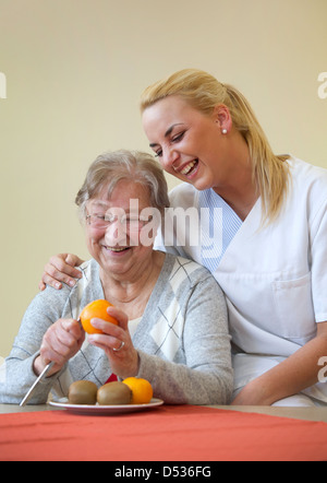 Deutschland, Generationen im Dialog Stockfoto