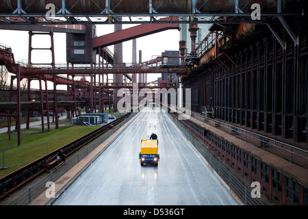 Essen, Deutschland, Eisbahn Zollverein in Essen Stockfoto