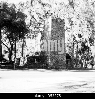 Yulee Sugar Mill Ruinen: Homosassa, Florida Stockfoto