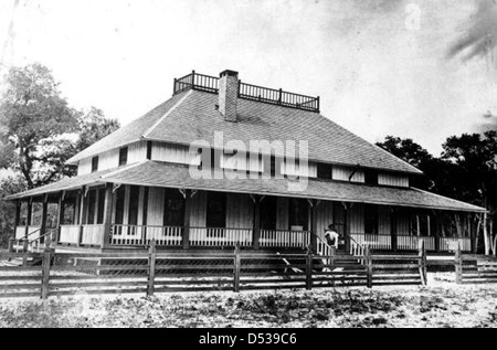 Francis A. Hendry Home: La Belle, Florida Stockfoto