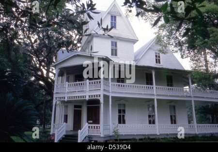 Mai-Stringer Haus am 601 Museum Hof: Brooksville, Florida Stockfoto