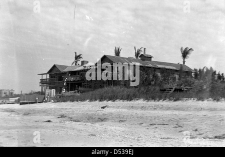 Treibholz-Hotel: Vero Beach, Florida Stockfoto