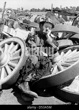 Ringling Zirkus clown Emmett Kelly: Sarasota, Florida Stockfoto