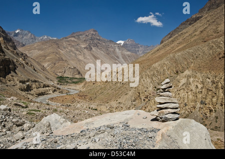 Himalaya-Gebirge im Sommer Stockfoto