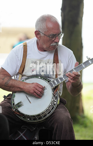 Didmarton Bluegrass-Musik-Festival, Gloucestershire UK Stockfoto