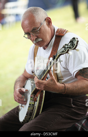 Didmarton Bluegrass-Musik-Festival, Gloucestershire UK Stockfoto