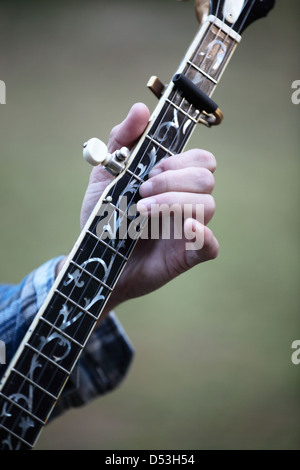 Didmarton Bluegrass-Musik-Festival, Gloucestershire UK Stockfoto