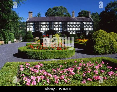 Plas Newydd Haus und Garten Llangollen "Ladies von Llangollen" Denbighshire North Wales Stockfoto