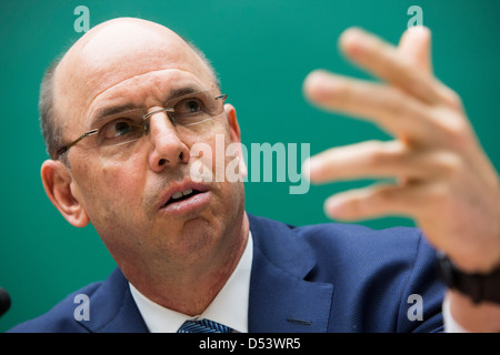 John Surma, Chairman und CEO von United States Steel Corporation. Stockfoto