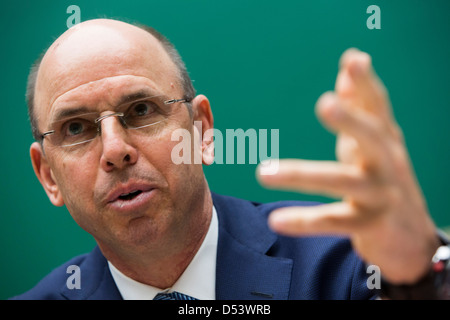 John Surma, Chairman und CEO von United States Steel Corporation. Stockfoto