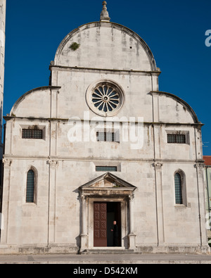 St. Marien Kirche, Altstadt, Zadar Stockfoto