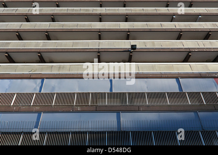 Heygate Estate liegt verfallen und wartet auf Abriss Stockfoto