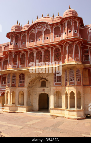 Diwan-ich-Khas Stadtschloss, Jaipur, Rajasthan Indien Stockfoto