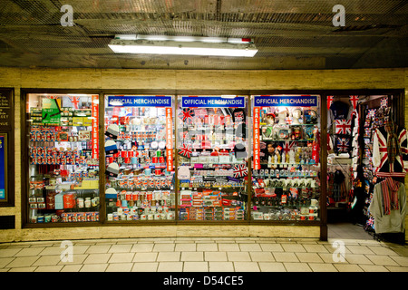 Souvenir-Shop von Piccadilly Circus, London, Vereinigtes Königreich Stockfoto