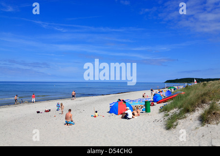 Insel Hiddensee, Strand von Vitte, Mecklenburg Western Pomerania, Deutschland Stockfoto