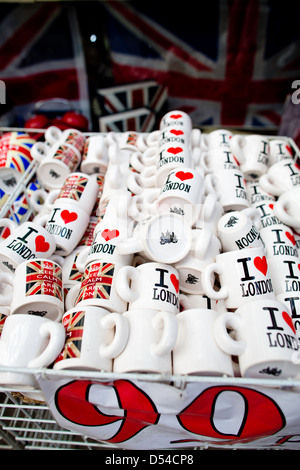 Souvenir-Shop am Piccadilly Circus, London, Vereinigtes Königreich Stockfoto