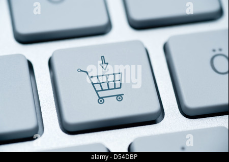 Hamburg, Deutschland, Symbol Foto Online-shopping Stockfoto