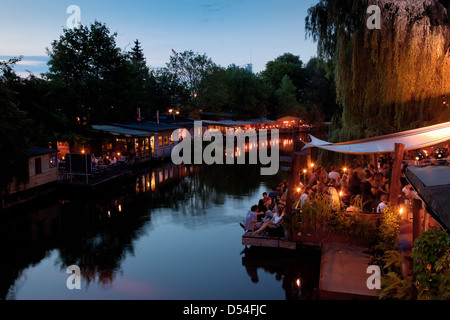 Berlin, Deutschland, Restaurant und bar Freischwimmer Stockfoto