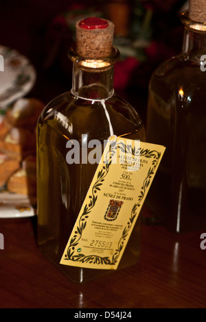 Spanien, Nunez de Prado Olivenölfabrik in Baena Stockfoto