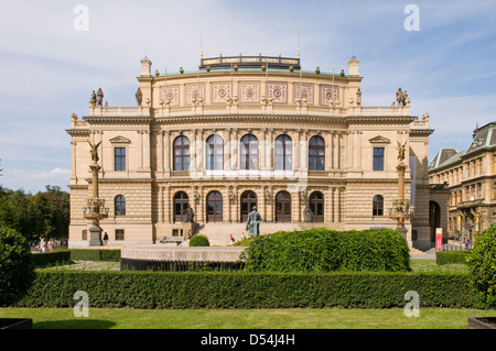 Der Konzertsaal Rudolfinum, Prag, Tschechische Republik Stockfoto