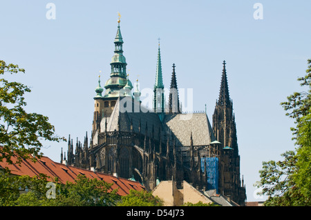 St-Veits-Dom, Prag, Tschechische Republik Stockfoto