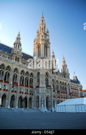 Wiener Rathaus Stockfoto