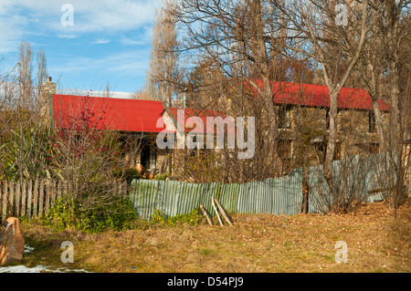 Meine Vorgesetzten Cottage, St. Bathan, Central Otago, Neuseeland Stockfoto