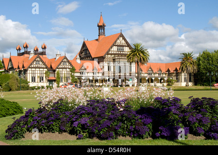 Rotorua Bath House Museum, Bay of Plenty, New Zealand Stockfoto