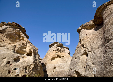 Milk River, Alberta Badlands südlichen Kanada Stockfoto