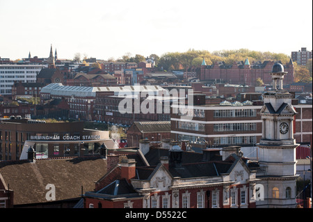Stadtzentrum von Birmingham, UK Stockfoto