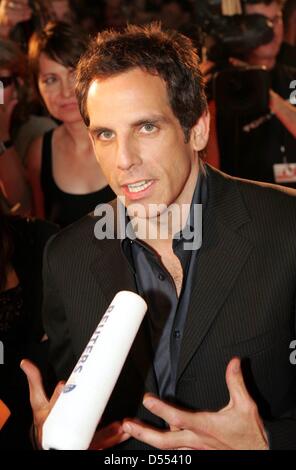 Ben Stiller bei special Screening von "Dodgeball: A True Underdog Story" in Berlin. Stockfoto