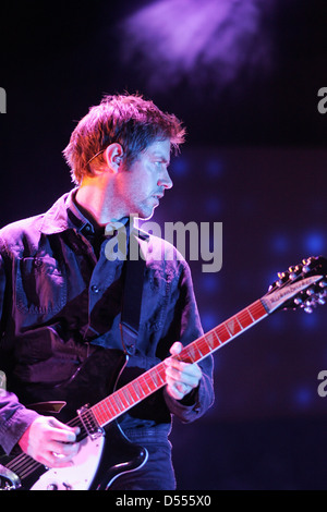 Radiohead In Konzert Stockfoto