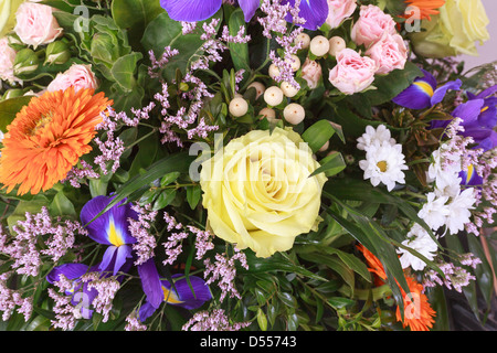 Bunten Frühlingsstrauß BouquetColorful Frühling Stockfoto