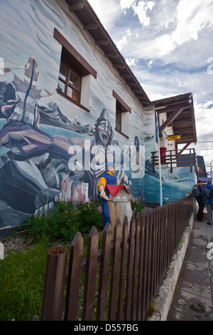 Postamt, Ushuaia, Tierre del Fuego, Argentinien Stockfoto