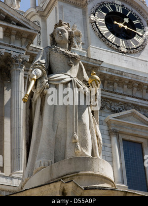 Saint-Paul Kathedrale, Queen Anne Stockfoto