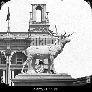 Weltausstellung: Außenansicht, Chicago, Vereinigte Staaten, 1893. Stockfoto