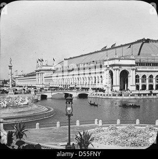 Weltausstellung: Liberal Arts Building, Chicago, Vereinigte Staaten, 1893. Stockfoto