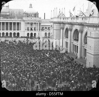 Weltausstellung: Außenansicht, Chicago, Vereinigte Staaten, 1893. Stockfoto