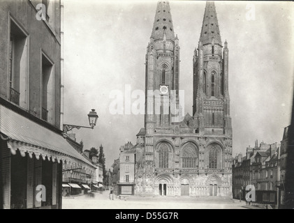 St. Lo, Coutances, Frankreich, 1903. Stockfoto